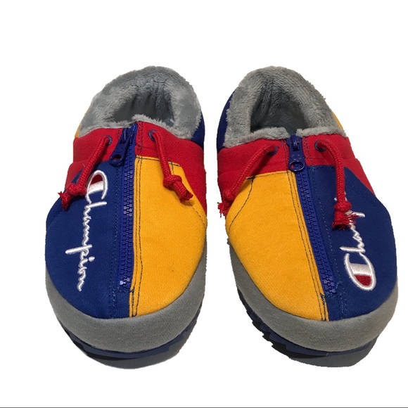 Men’s “Color Block” Champion slippers. Sizes 9 and 10. - Picture 5 of 5